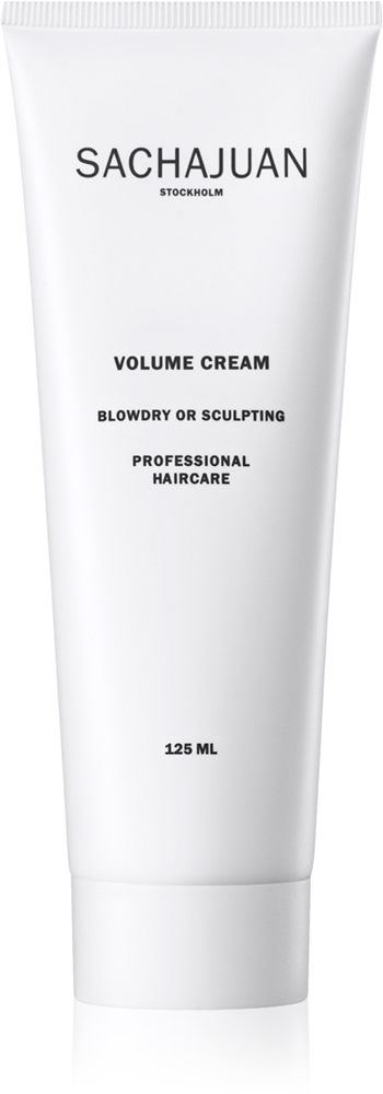 Sachajuan Volume Cream Blowdry or Sculpting Cream for more hair volume
