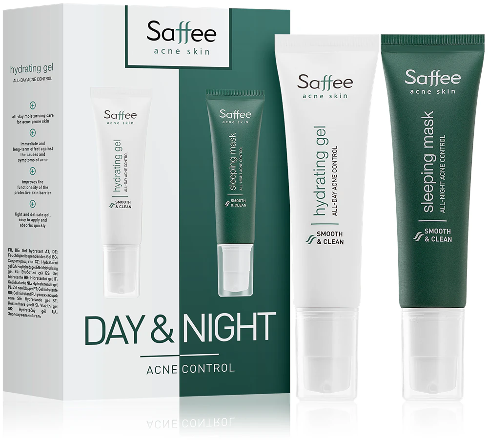 Saffee Acne Skin Set for problematic skin, acne