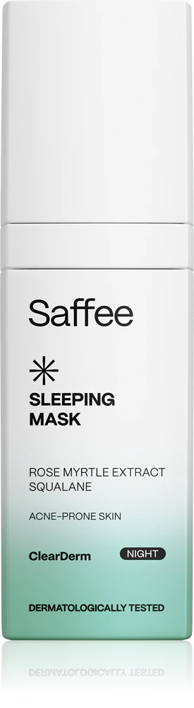 Saffee ClearDerm Sleeping Mask Night Mask for Impure Skin