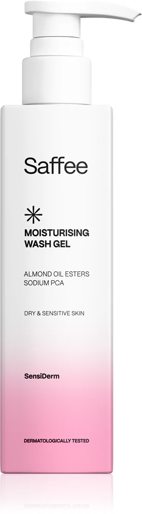 Saffee SensiDerm Moisturising Wash Gel: moisturizing cleansing gel for dry to sensitive skin