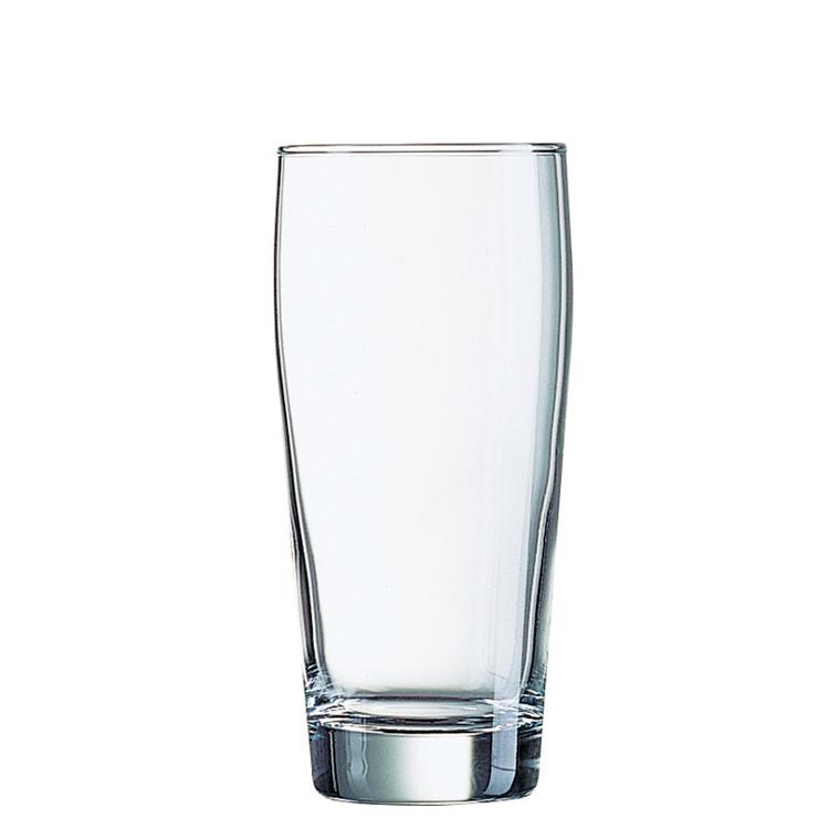 Arcoroc Juice, water and beer glass Willi 40 cl with filling line 0.3 ltr. |-|, contents: 400 ml, H: 148 mm, D: 71 mm
