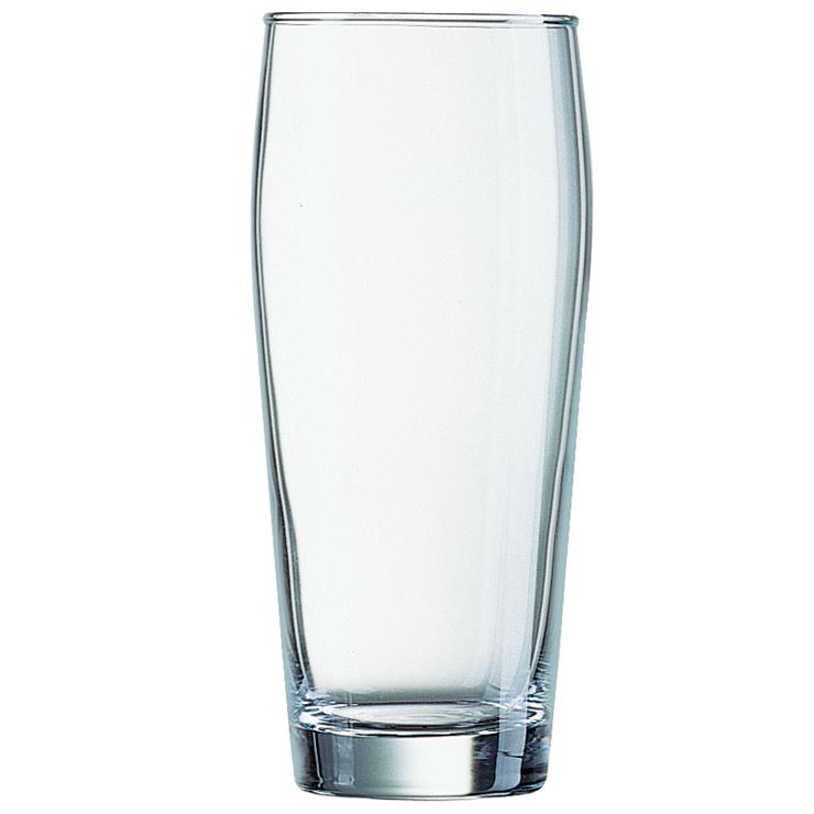 Arcoroc Juice, water and beer glass Willi 63 cl with filling line 0.5 ltr. |-|, contents: 630 ml, H: 185 mm, D: 81 mm
