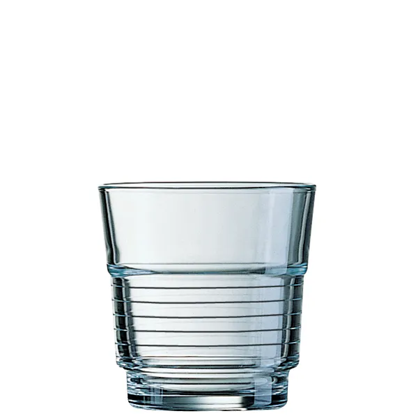 Juice, water, whisky tumbler 20 cl spiral No. FB20, capacity: 200 ml, height: 77 mm, 72 sets