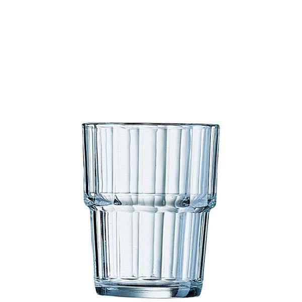Arcoroc Juice, water, whiskey cup 25 cl Norvege No. FB25, contents: 250 ml, H: 94 mm, D: 77 mm