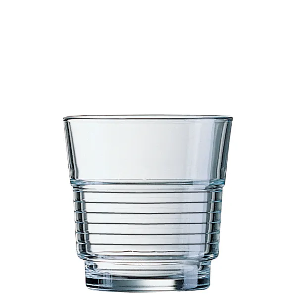 Juice, water, whisky tumbler 25 cl spiral No. FB25, capacity: 250 ml, height: 84 mm, 72 sets