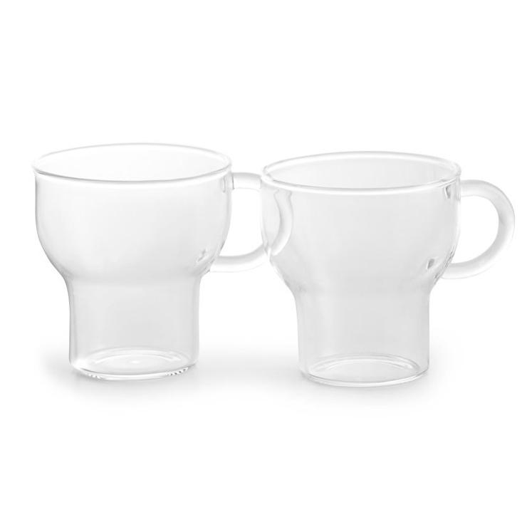 2Er Sagaform Glass Cup 15Cl Pack