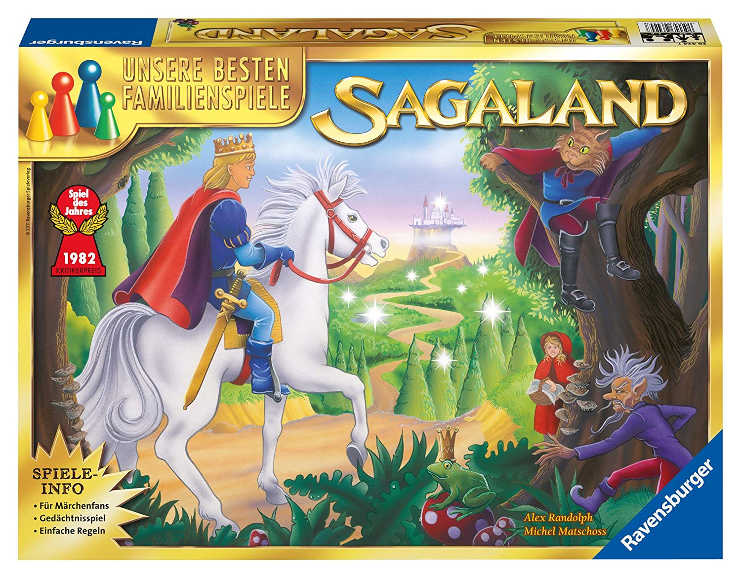 Ravensburger Sagaland Jubil Umsedition German Version