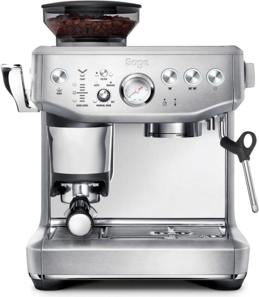 Sage SES876BSS4EEU1 Espresso Machine The Barista Express Impress Stainless Steel