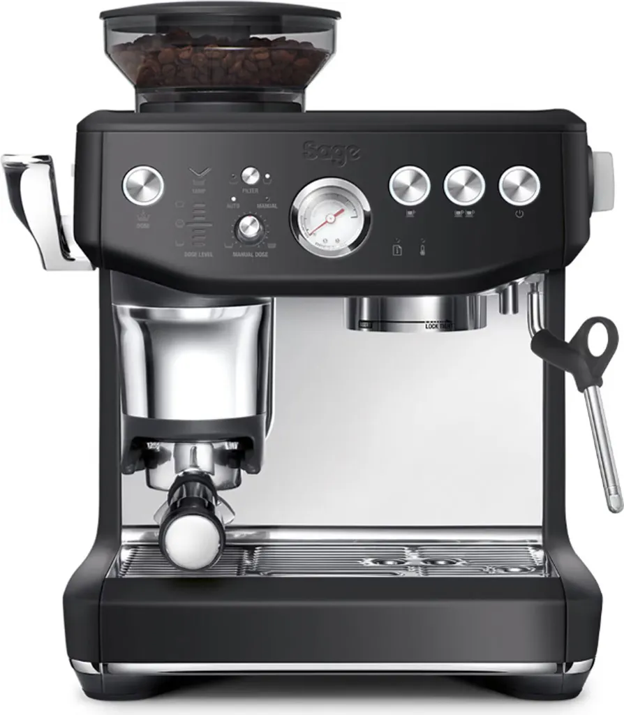 Sage SES876BTR4EEU1 BARISTA-DEAL The Barista Express Impress Matte Black Espresso Machine