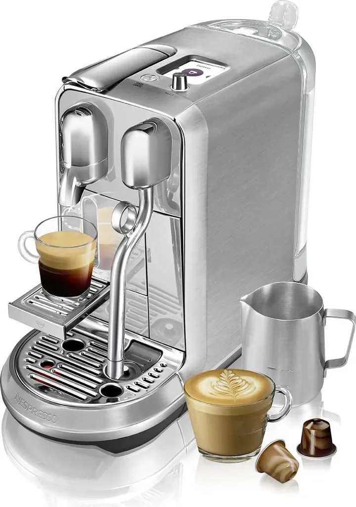 SAGE SNE800BSS4EGE1 Nespresso The Creatista Plus Capsule Machine Stainless Steel