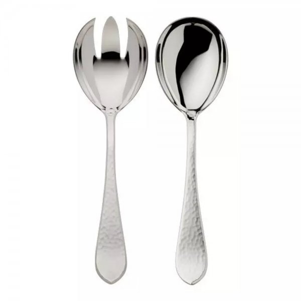 Martelé salad servers from Robbe & Berking