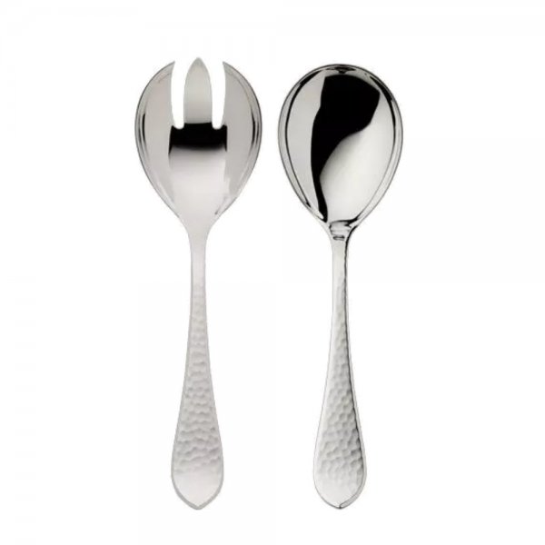Martelé salad servers from Robbe & Berking