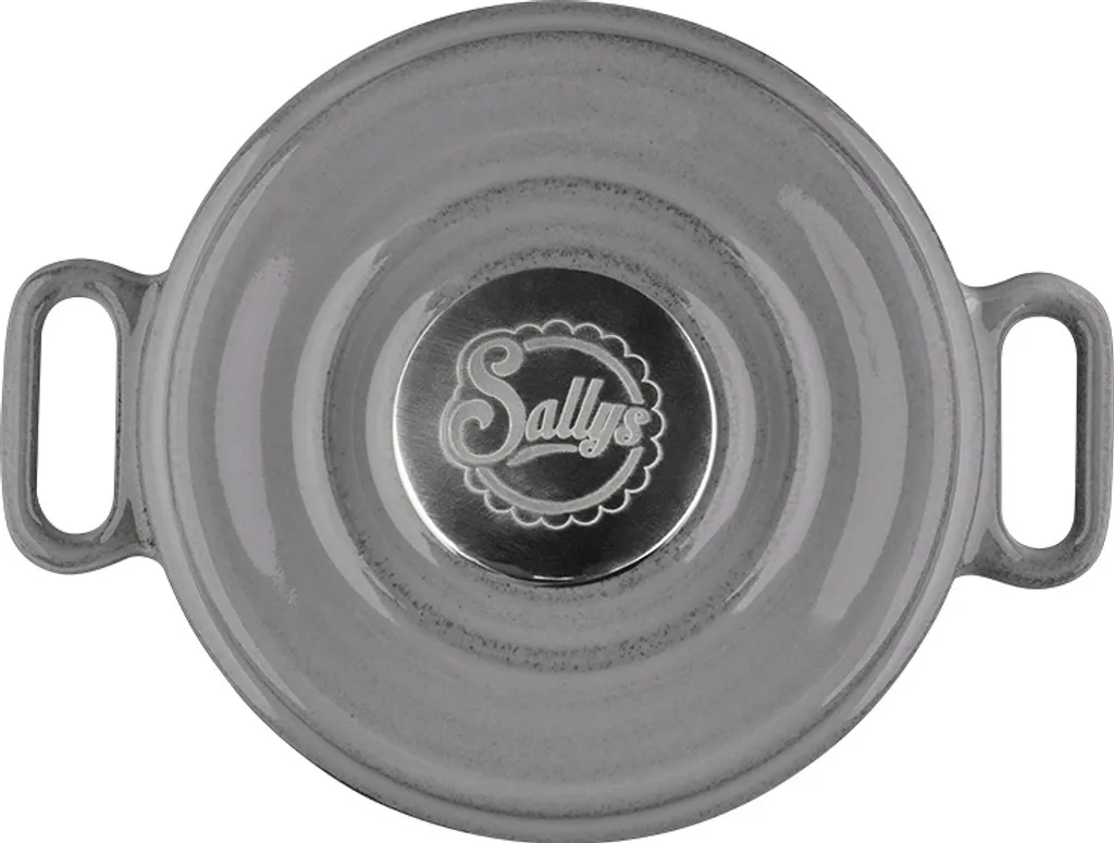 Sally's Cast Iron Serving Pot - Ø 14 cm - Smokey Grey