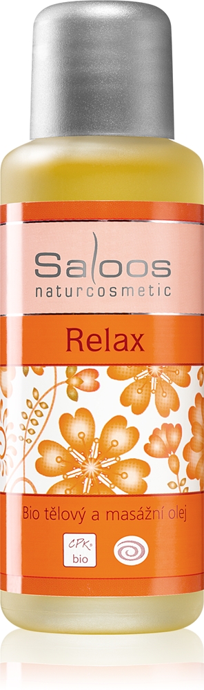 Saloos Organic Body And Massage Oils Relax body and massage oil