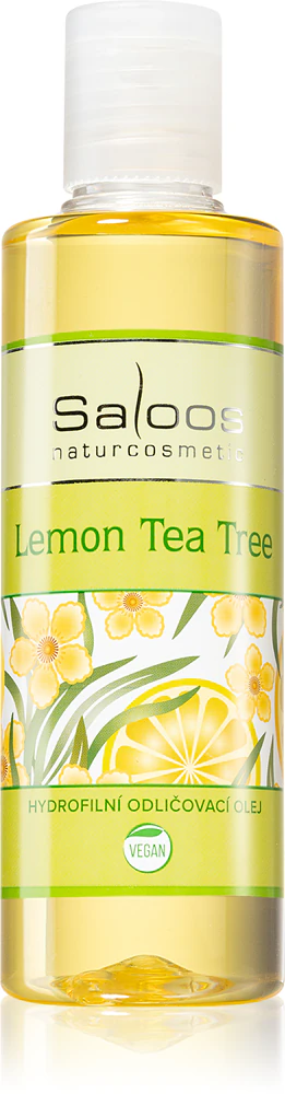 Saloos Make-up Removal Oil Lemon Tea Tree Oil for cleansing and make-up removal 200 ml