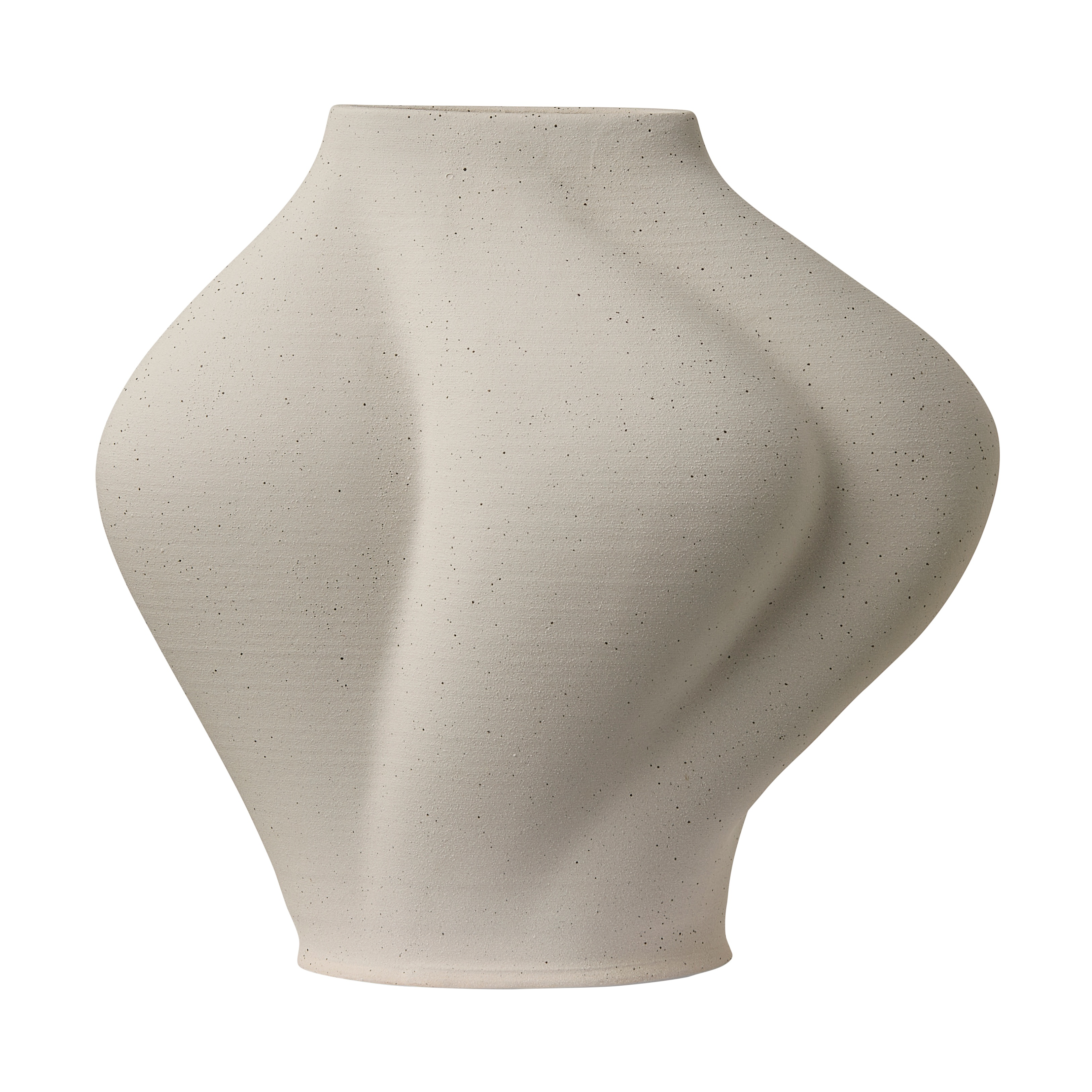 AYTM Saltare Vase, Cream, Ø13.8x30 cm
