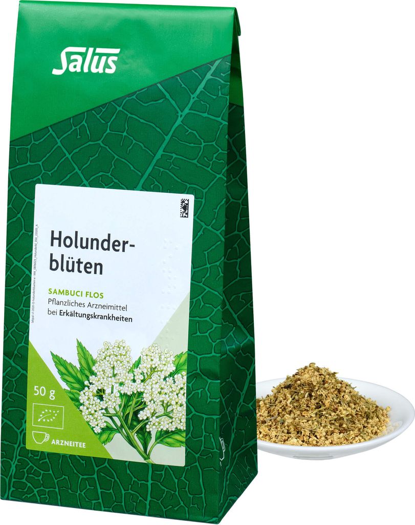 SALUS Pharma Salus Elderflower, medicinal tea, Sambuci flos 50 g