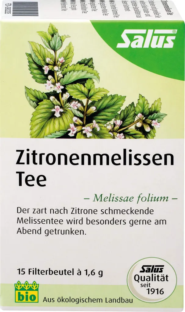 SALUS Pharma Salus Lemon Balm Tea, 15 filter bags 42g