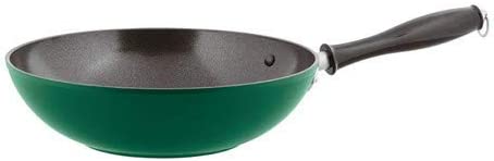 Rosenthal Sambonet Sambonet 1965 Vintage QUARZO Nero S0136 Green Wok Pan 28 cm S00544 51013G28