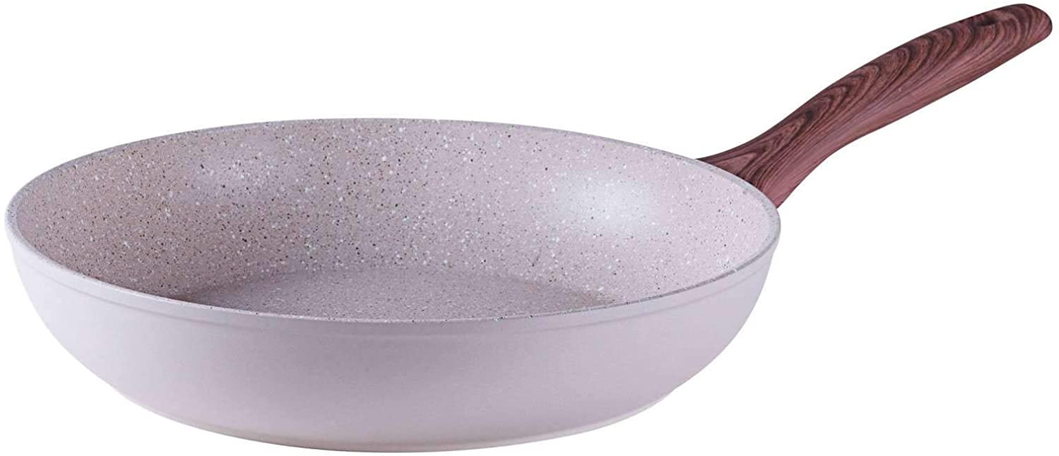 Rosenthal Sambonet Sambonet Rock\'n\'Rose Multi-Purpose Round Pan, Multi-Purpose Pan, Pink, Quartzotec, Aluminium, Ceramic, Gas, Induction