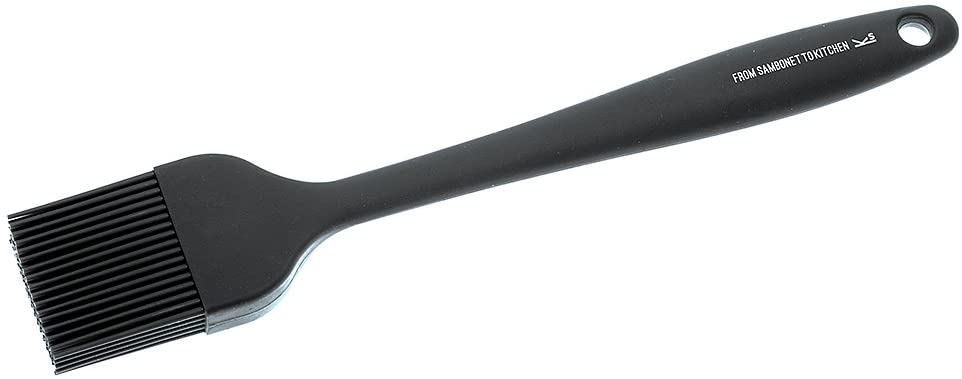 Sambonet Kitchen Gadget - Grey Cake Brush 20 cm, Roast Brush, Pastry Brush, Butter Brush, 51595B09