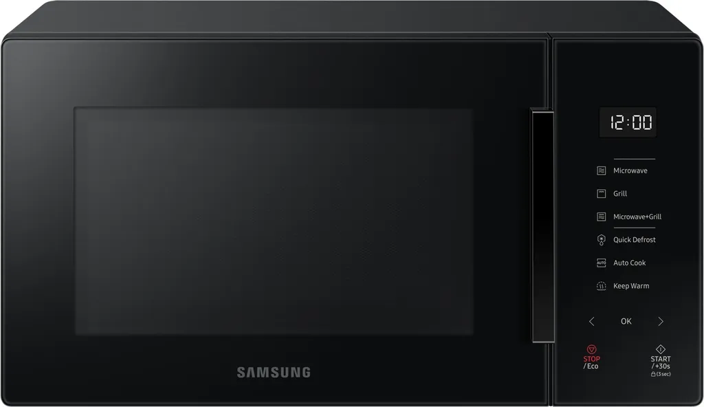 Samsung MG23T5018AK Microwave with Grill 23L 800W Black Touch Control