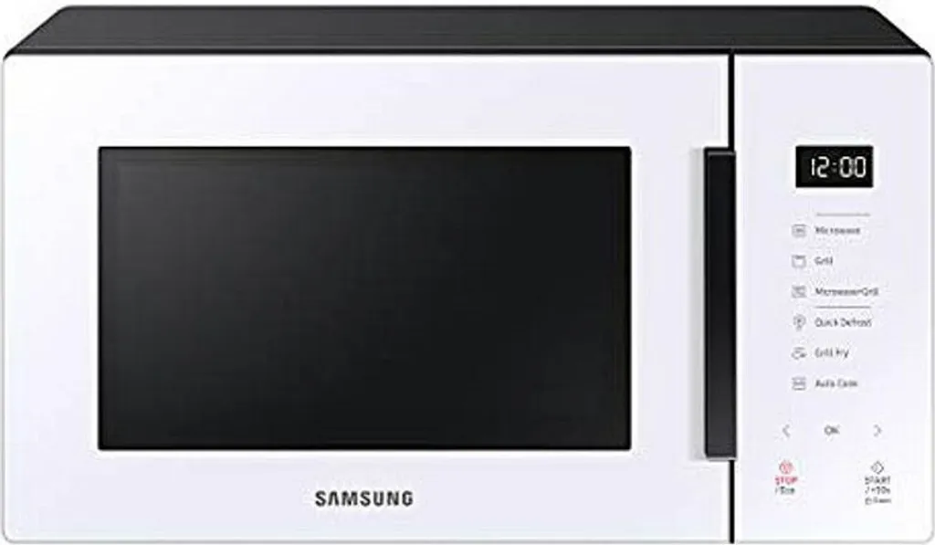 Samsung MG23T5018CW/EC Microondas con Grill 23L 800W Cristal Blanco