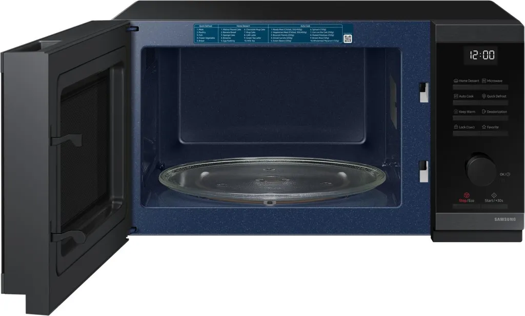Samsung Microwave Kitchen Appliances MS23DG4504AGE1 Solo 23 Liter 800 Watt Rapid Function