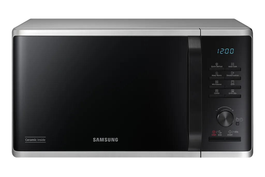 Samsung Microwave with Grill MG2AK3515AS 23L 1250W Crispy Cooking Black and Silver