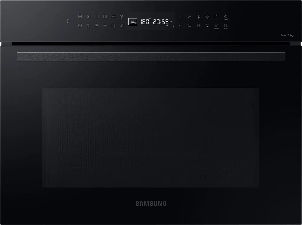Samsung NQ5B4353FDK/U1 Compact Oven with Microwave, Black Glass