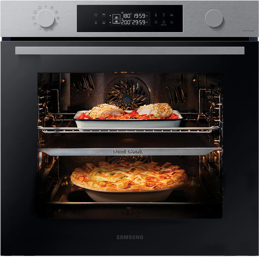 Samsung NV7B44403BS 76 l 2950 W A+ Black, Stainless Steel