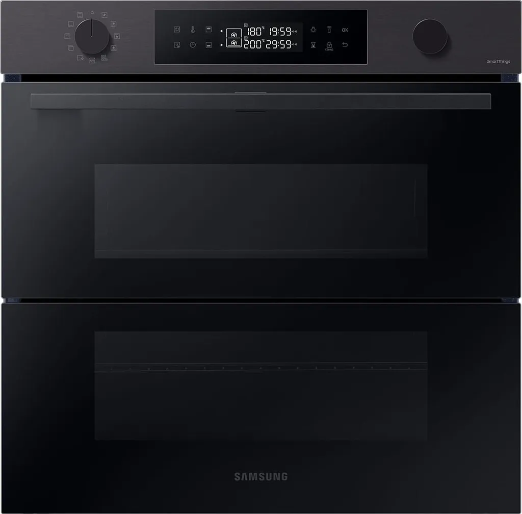 Samsung NV7B4550UDB/U1 Dual Cook Flex Pyrolytic Oven Black Stainless Steel - Series 4
