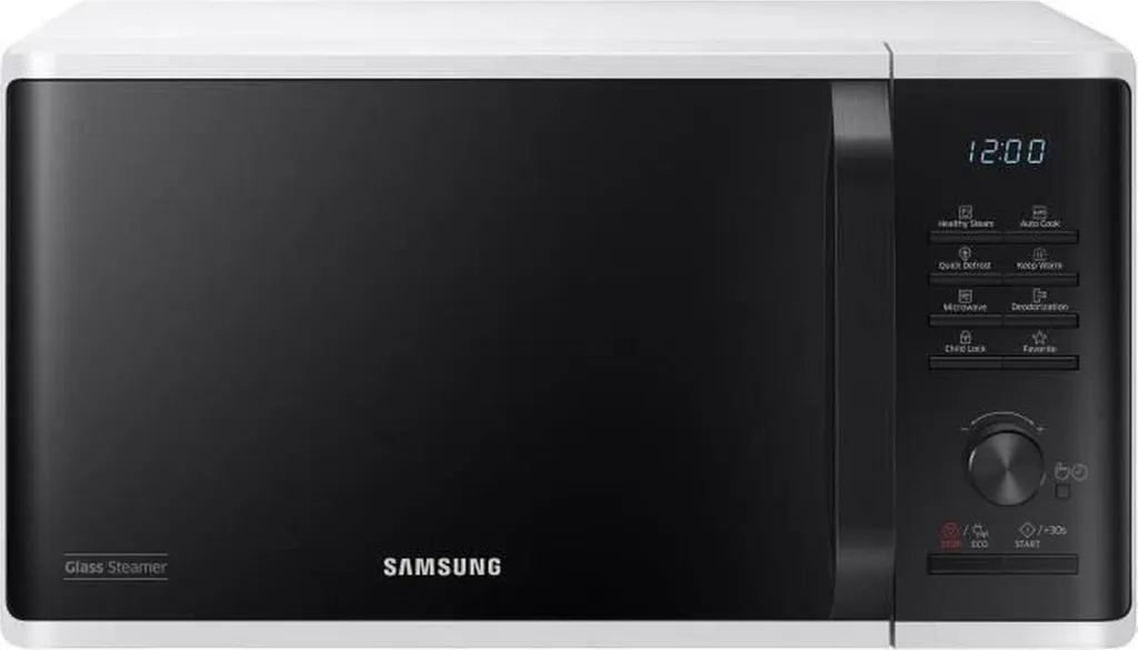 SAMSUNG - Solo Microwave 23l / Electronic Control + Button / Keep Warm Function / Rapid Defrost / Steam Cooker
