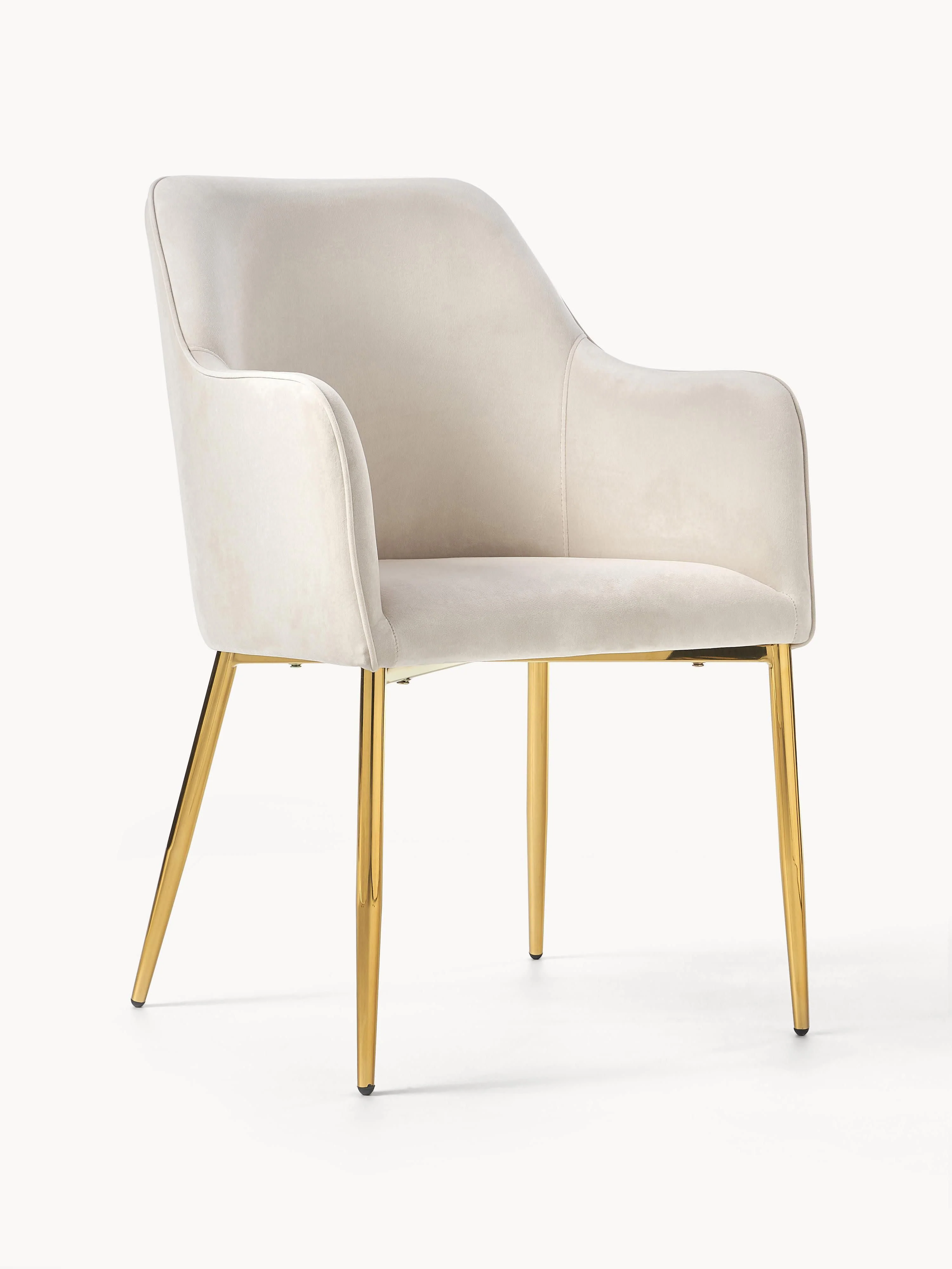 Westwing Collection Ava velvet armchair