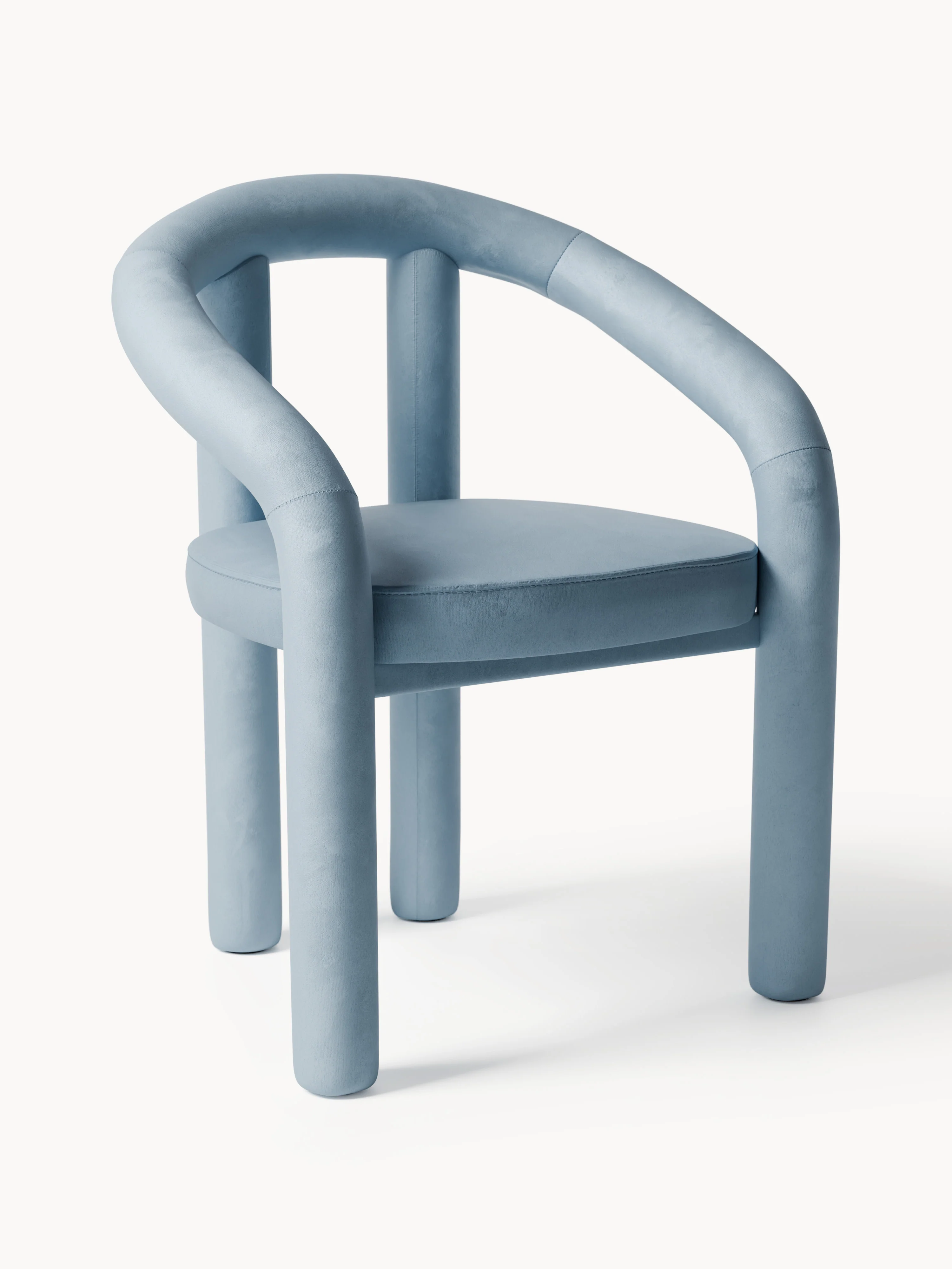 Westwing Collection Calan velvet armchair