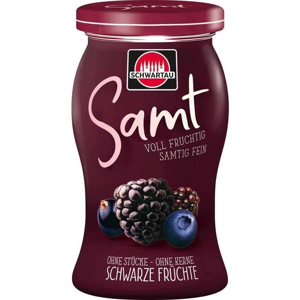 Schwartau Velvet fruit spread, black fruits