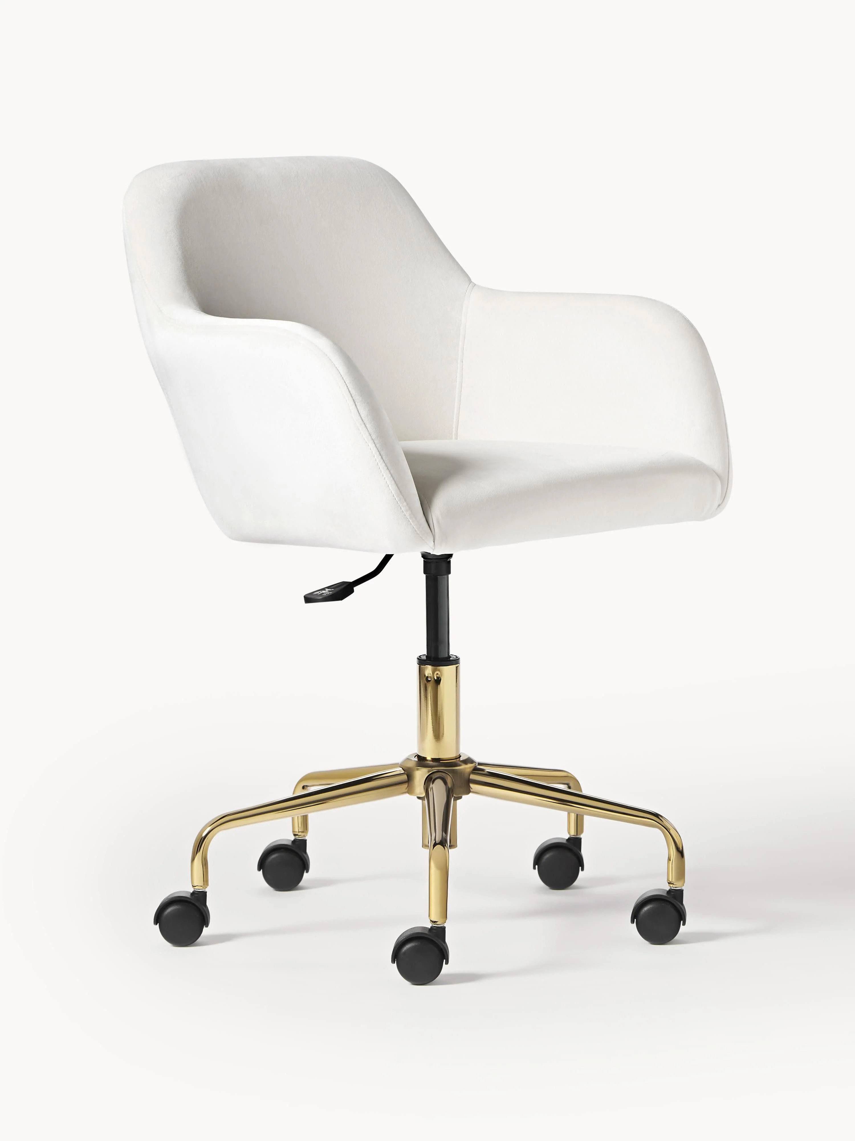 Westwing Collection Velvet desk chair Lucie