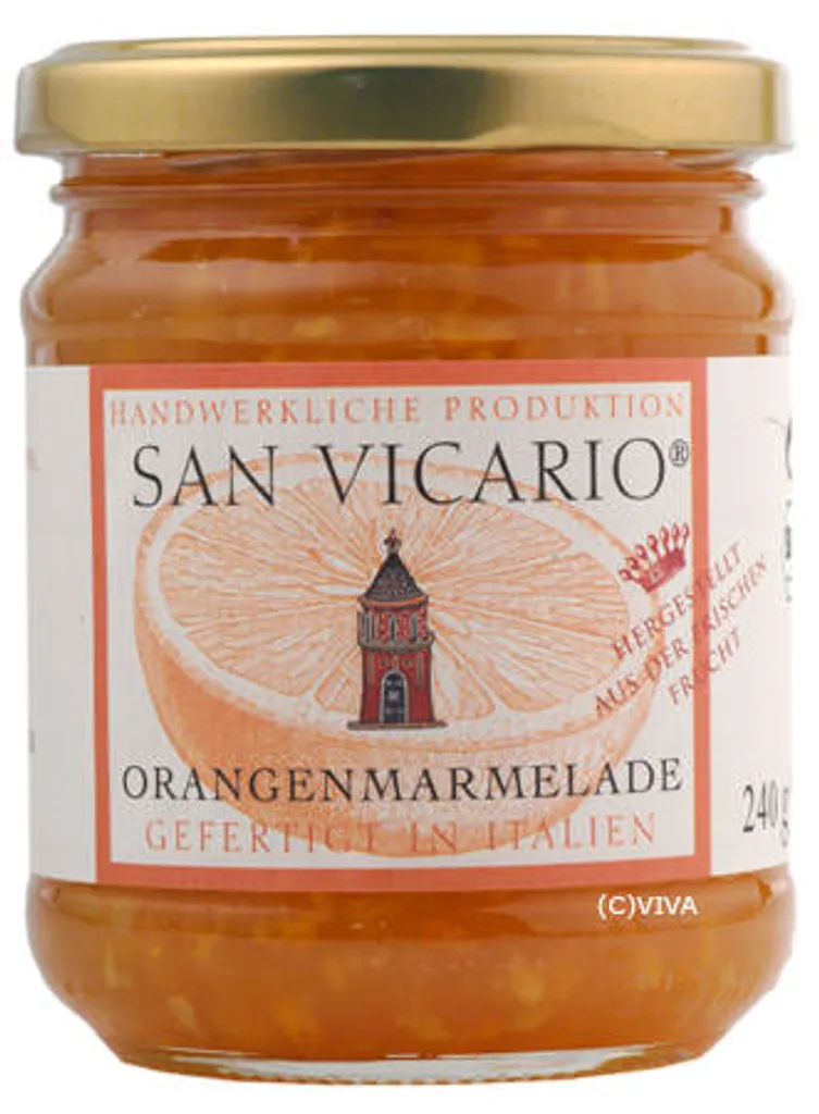 San Vicario Orangenmarmelade 240g