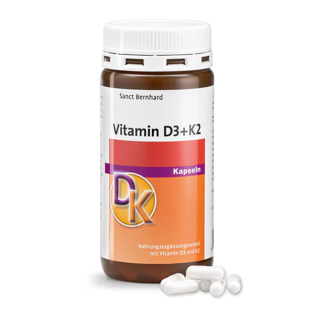 Sanct Bernhard Vitamin-D3+K2 capsules