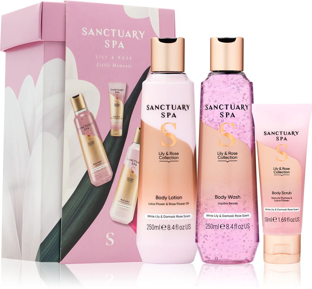 Sanctuary Spa Lily & Rose Body Gift Set