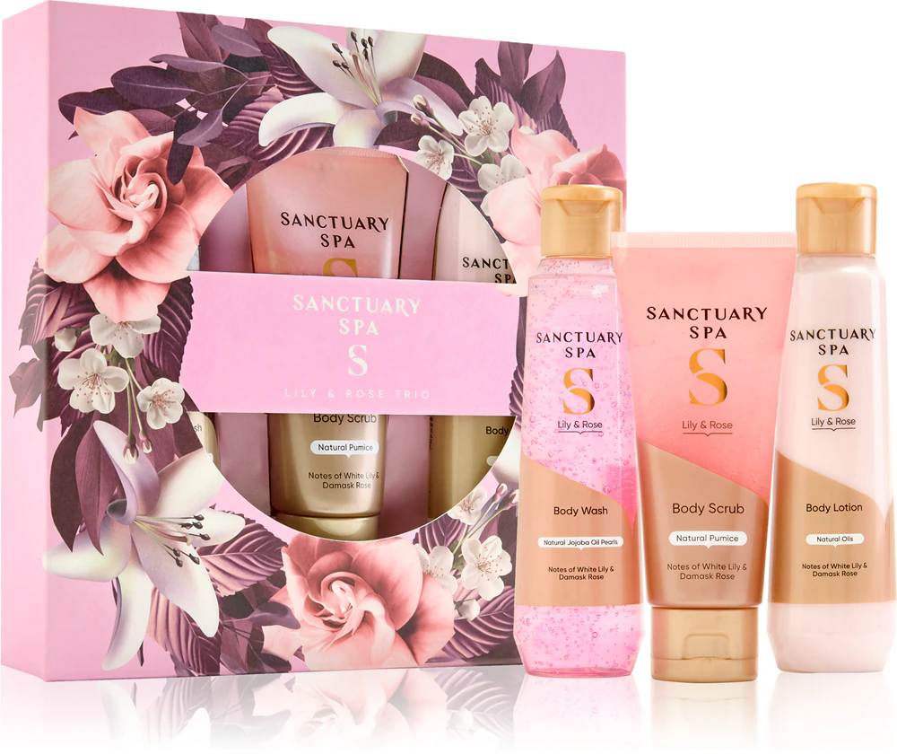 Sanctuary Spa Lily & Rose Gift Set