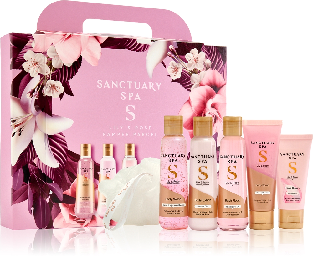 Sanctuary Spa Lily & Rose Travel Body Set
