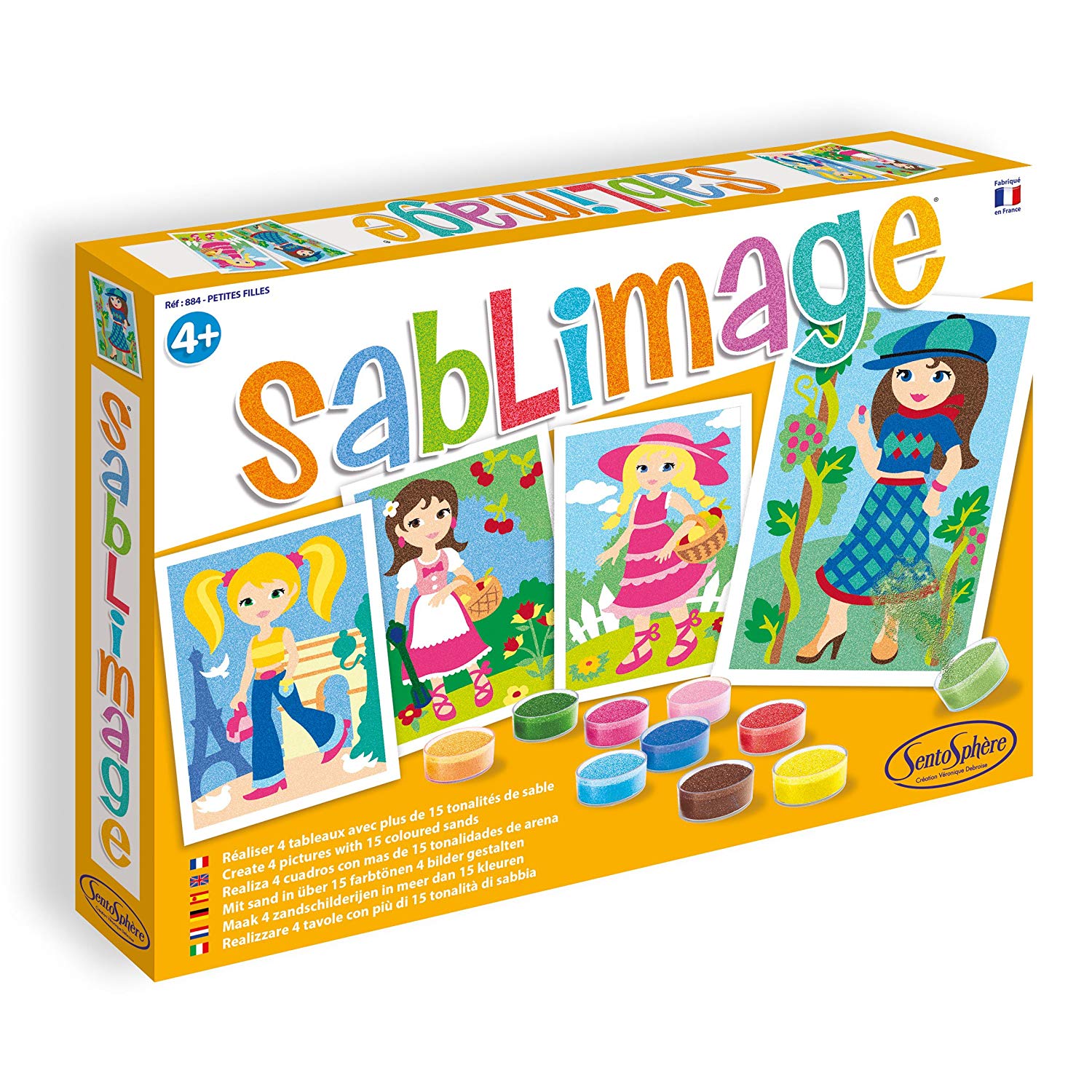 Sentosphere Sand Dust Little Girls