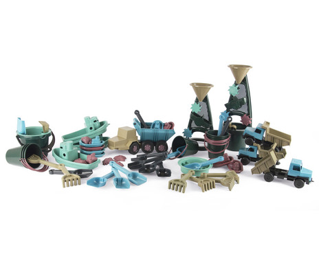 Sand set “Blue Marine”, 59 pieces