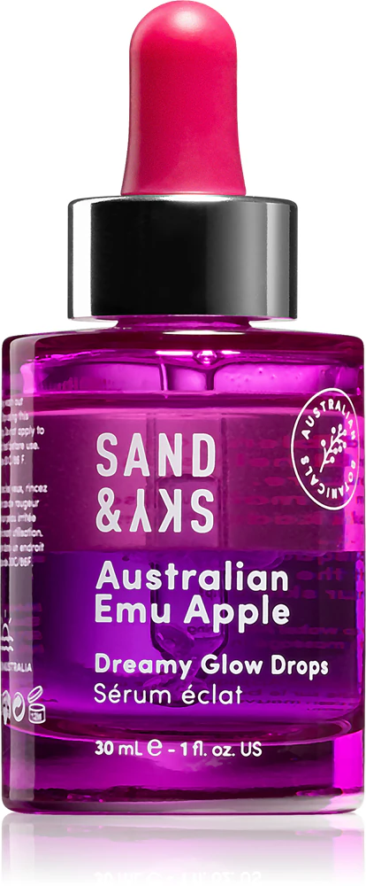 Sand & Sky Australian Emu Apple Dreamy Glow Drops Two-phase serum for facial skin rejuvenation