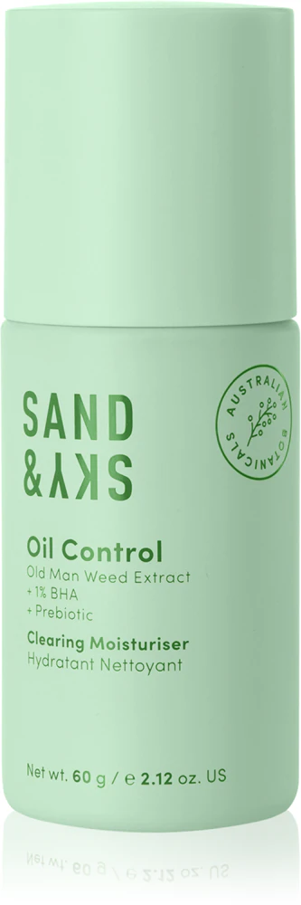 Sand & Sky Oil Control Clearing Moisturizer light, moisturizing fluid for reducing oily skin