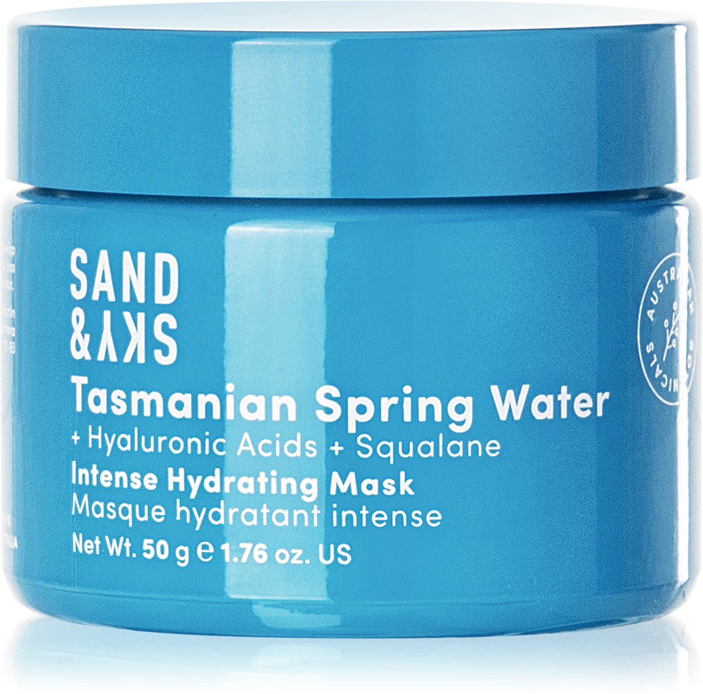 Sand & Sky Tasmanian Spring Water Intense Hydrating Mask intensive hydrating mask