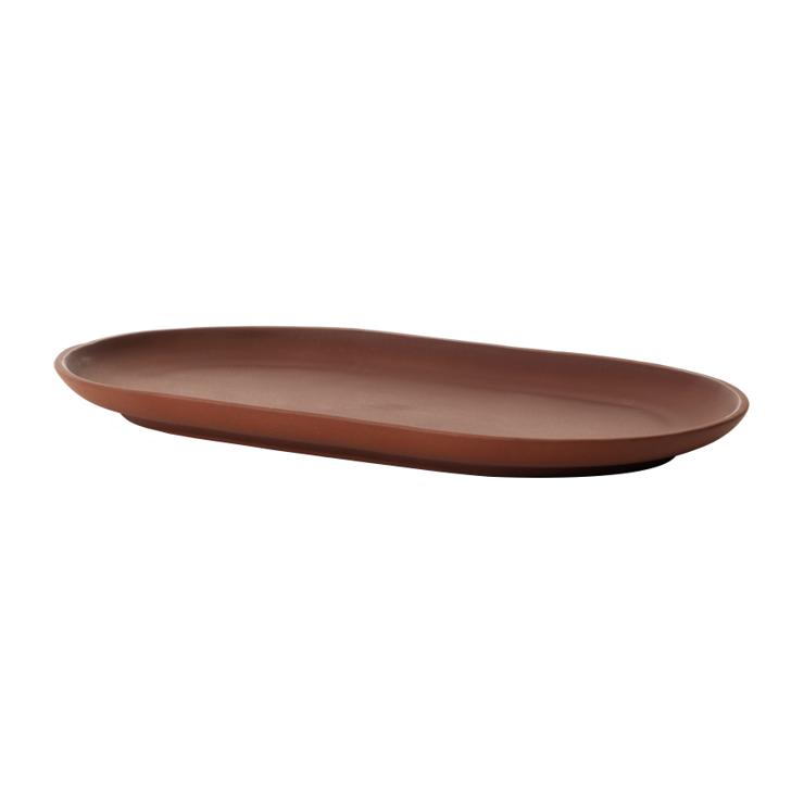 Design House Stockholm Sand plate oval 12.5 x 20cm