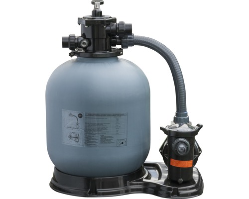 Hornbach Sand filter system pool filter system 10 m³/h dark gray