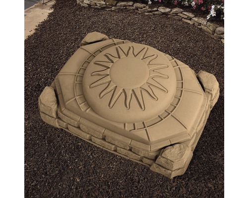 Step 2 Sandpit Step2 Border plastic 112x81x39 cm brown